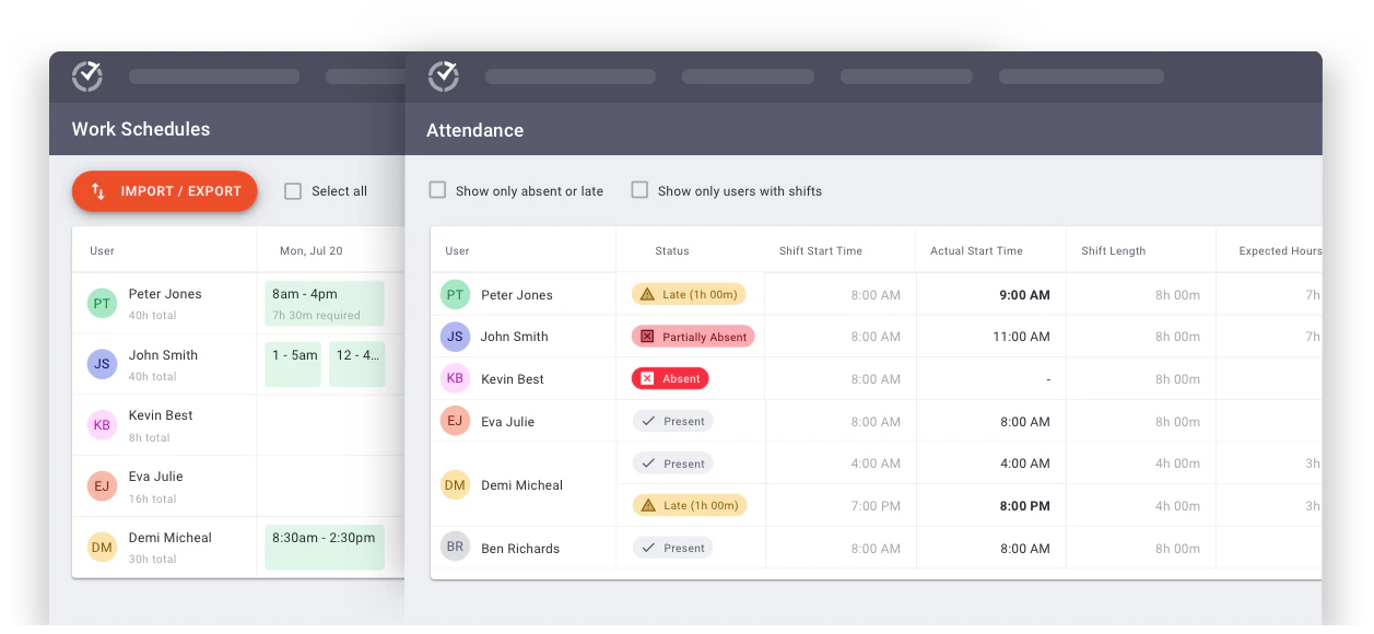 screenshot of Time Doctor